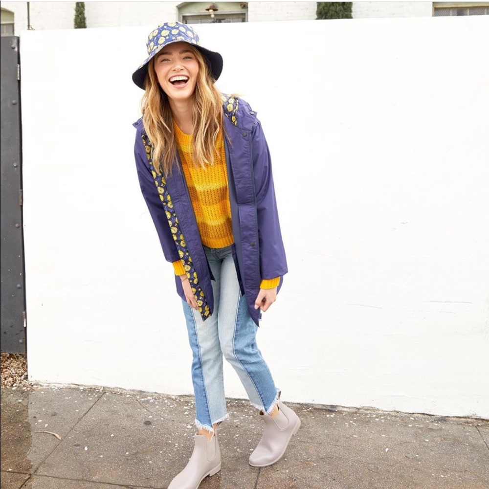 Shoshanna Daisy Daydream Raincoat